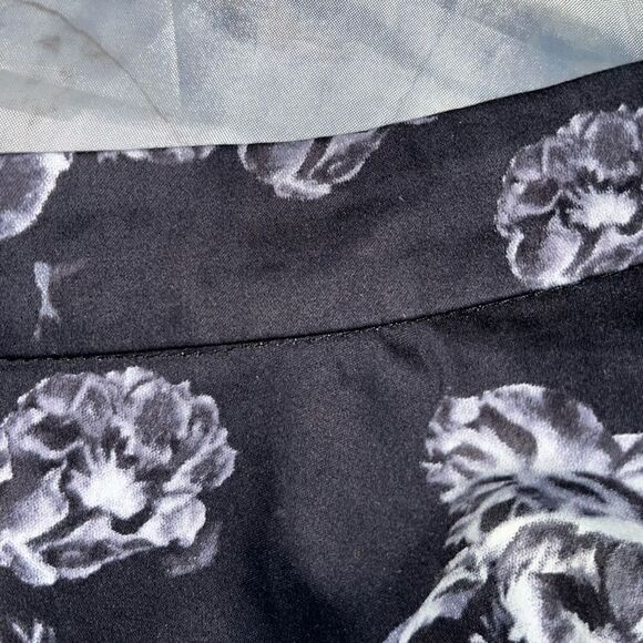 Prabal Gurung full black & white skirt 4 - Picture 7 of 9